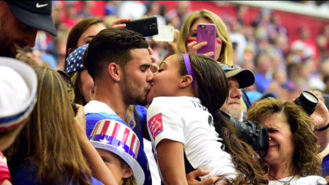 Sydney Leroux Dwyer and Dom Dwyer