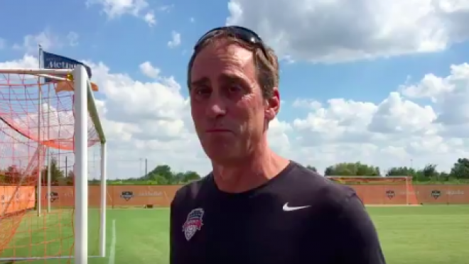 Washington Spirit Coach Jim Gabarra