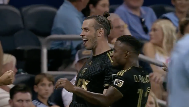 Gareth Bale First MLS Score