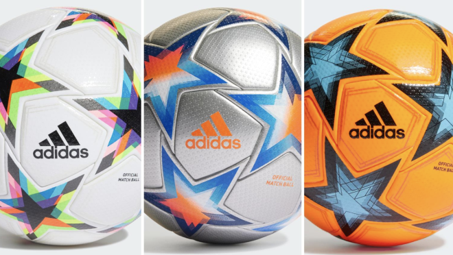 Adidas Releases Three New Champions League Balls