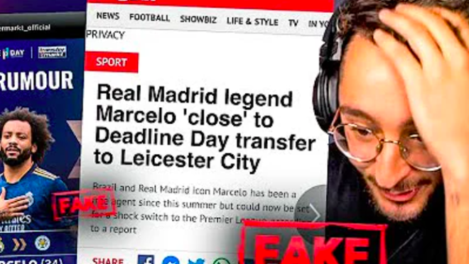 Spursito's fake Marcelo Leicester YouTube video 