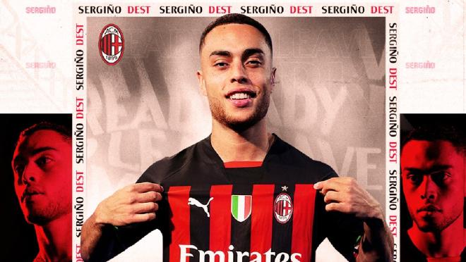 Sergino Dest AC Milan transfer