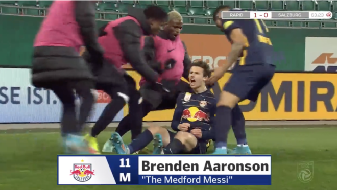 Brenden Aaronson Goal