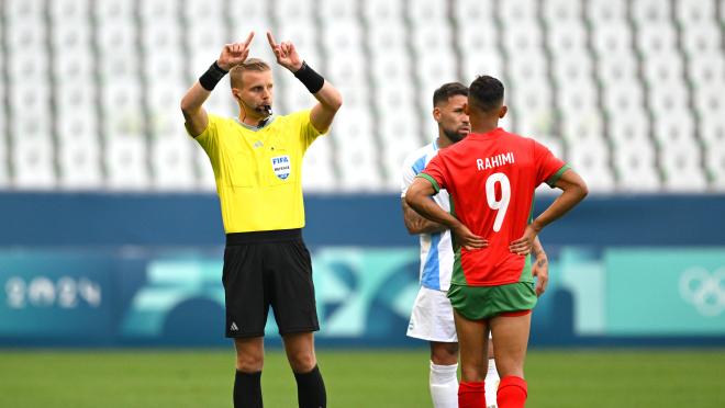 Argentina vs Morocco VAR controversy 