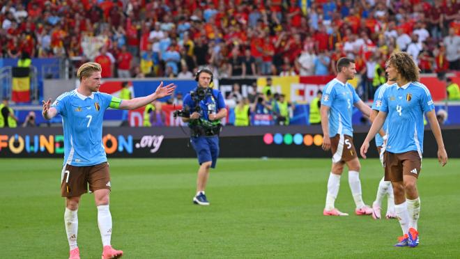 Belgium fans boo De Bruyne and team