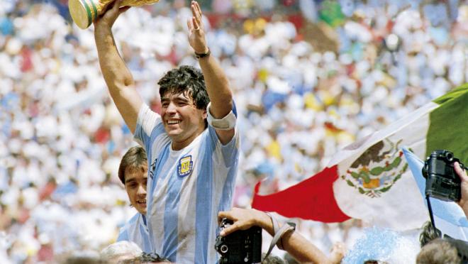 Maradona golden ball to be auctioned