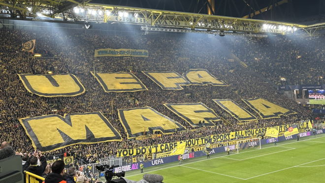 Dortmund fans UEFA Mafia