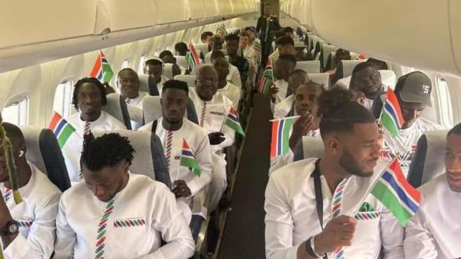 Gambia flight to AFCON makes emergency landing 