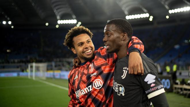 Weah assist vs Lazio sends Juve to final