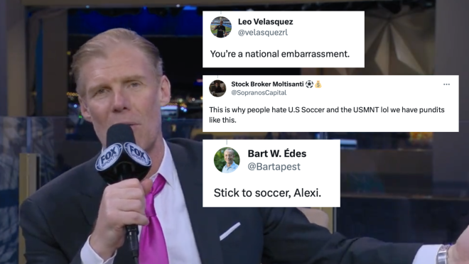 Alexi Lalas border tweet backlash