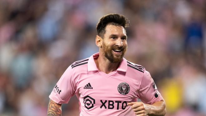 Lionel Messi MLS debut goal