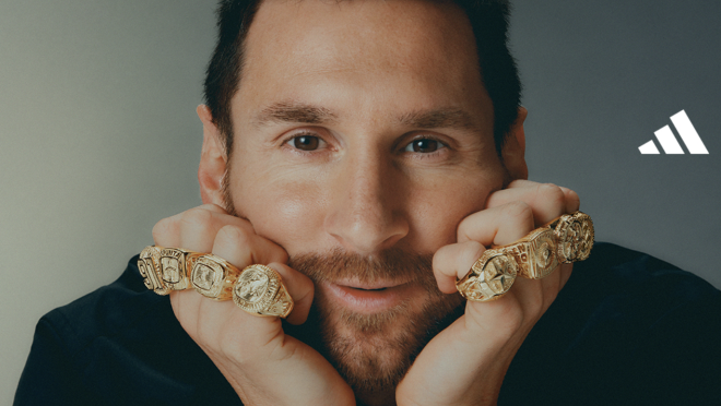 adidas Lionel Messi rings photo