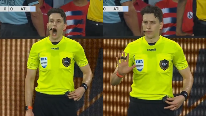 MLS referee viral VAR announcement in St. Louis vs. Atlanta United