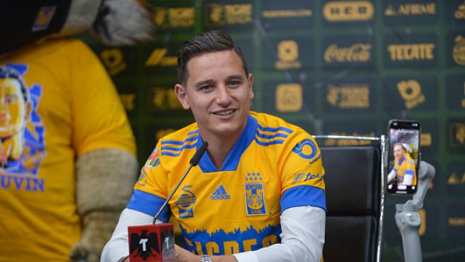 Florian Thauvin presentado como jugador de los Tigres