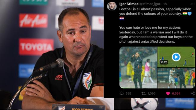 India manager Igor Stimac is a content cowboy