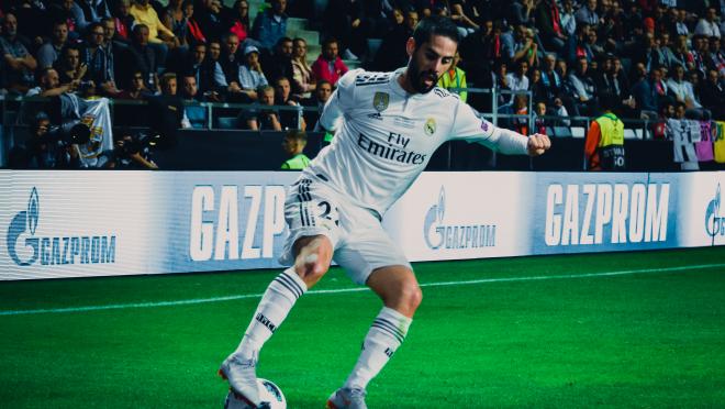 Isco at the UEFA Super Cup