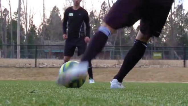 Instep Driven Ball Soccer Skills Video
