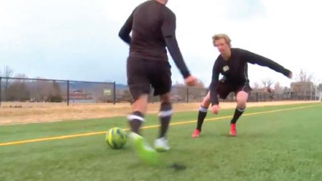 Drag & Scissor Soccer Skills Video