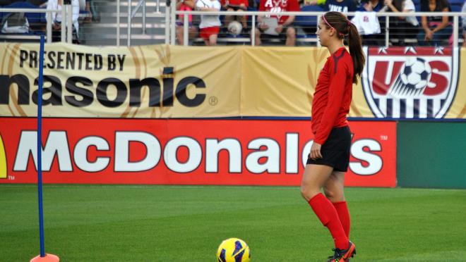 Alex Morgan Training 