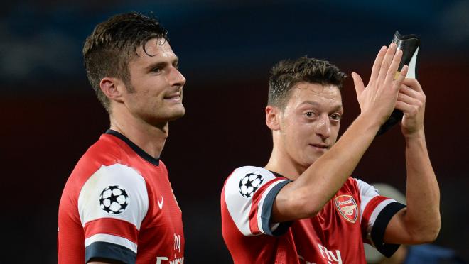 Mesuit Ozil Champions Leauge Goal Against Ludogorets 