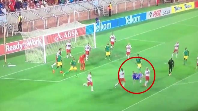 Baroka FC goalkeeper Bicycle Kick Goal