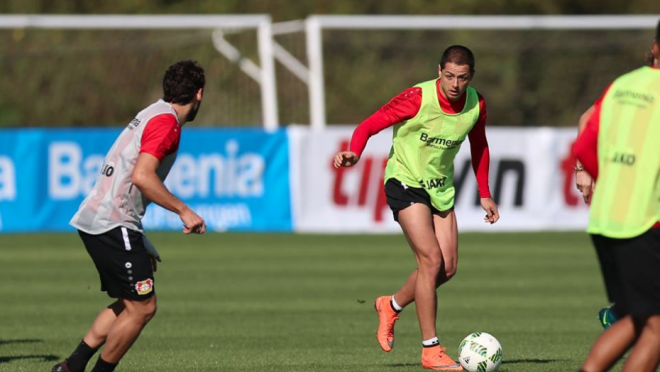 Chicharito Looks Fast In Training Goal 