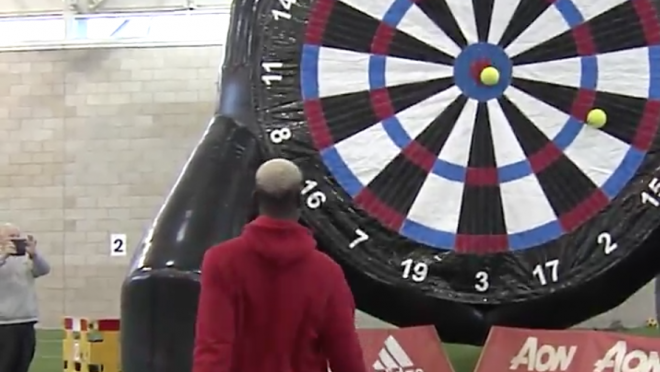 Paul Pogba Bullseye Foot Darts 