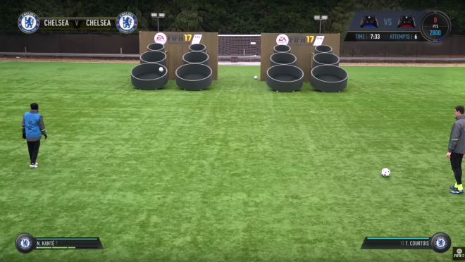 Chelsea F.C Players Skills Challenge