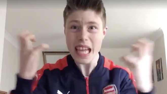 Cringe Worthy Arsenal Fan Video