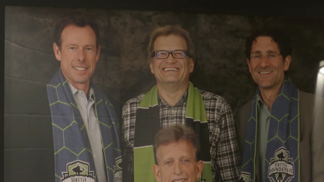 Drew Carey Seattle Sounders