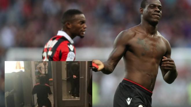 Mario Balotelli Slides Through Airport Security 