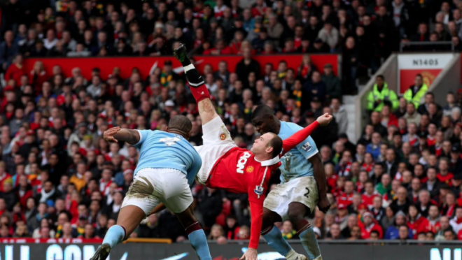 Wayne Rooney Bicycle kick vs Manchester City