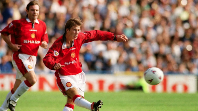 David Beckham Manchester United Free kicks 