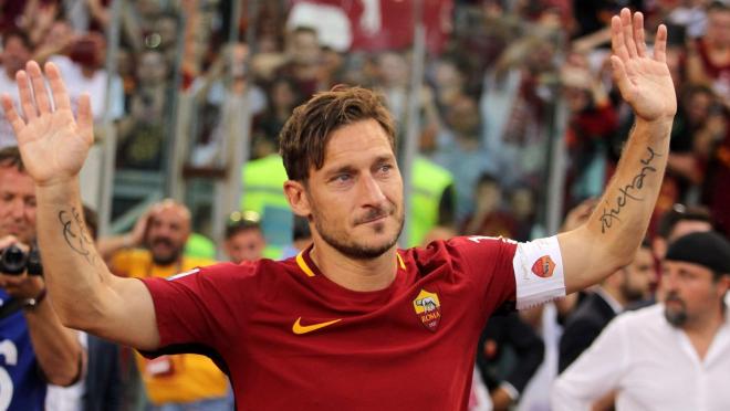 Francesco Totti Last Game For AS Roma