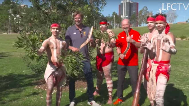 Jürgen Klopp spent some time in Sydney, Australia with the locals