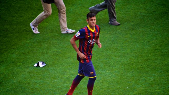 Neymar Barcelona debut