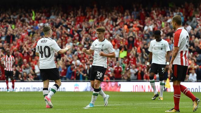 Ben Woodburn Goal Against Athletic Bilbao 