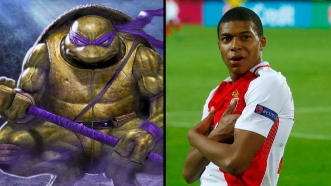 Kylian Mbappe Donatello - Ninja turtles 