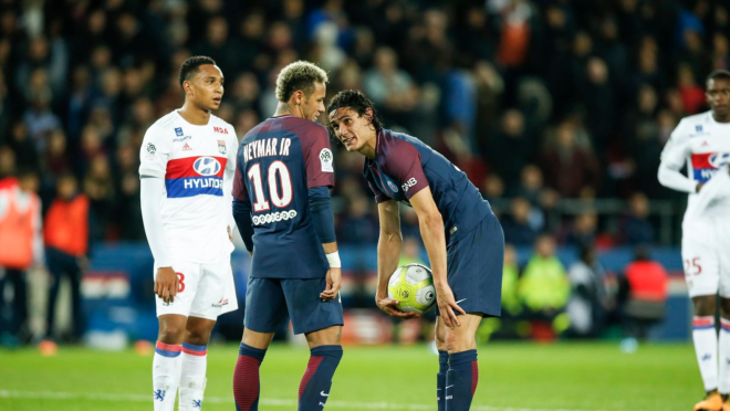 Neymar and Cavani