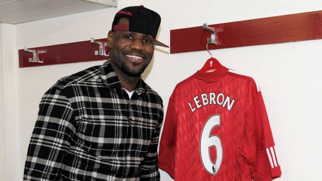 Lebron James Liverpool