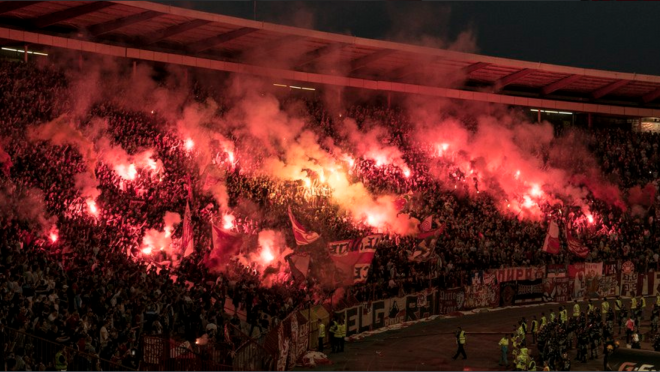 Red Star Belgrade Fans