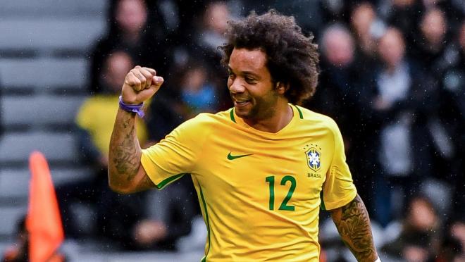 Marcelo Goal For Brazil Against Japan