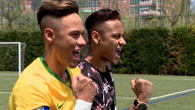 Neymar Wax Statue