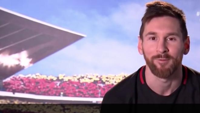 Lionel Messi send message to Neymar