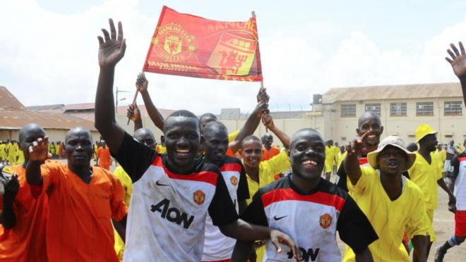 Prison Soccer in Uganda