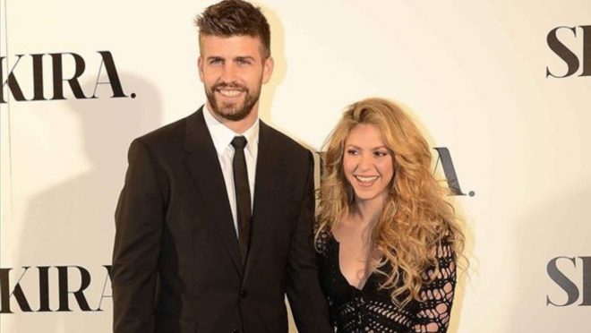 Pique and Shakira