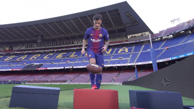 Philippe Coutinho Secret Box Challenge