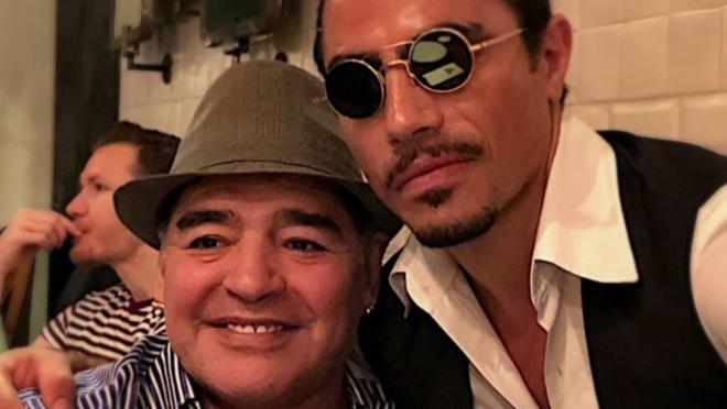 Maradona and Salt Bae