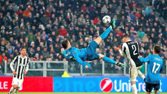 Cristiano Ronaldo Bicycle kick attempts