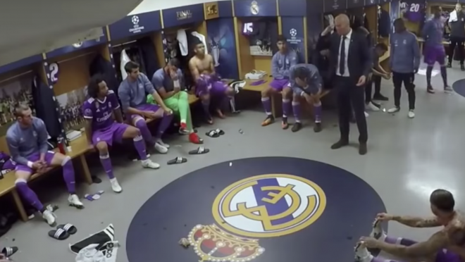 Zinedine Zidane Halftime Talk